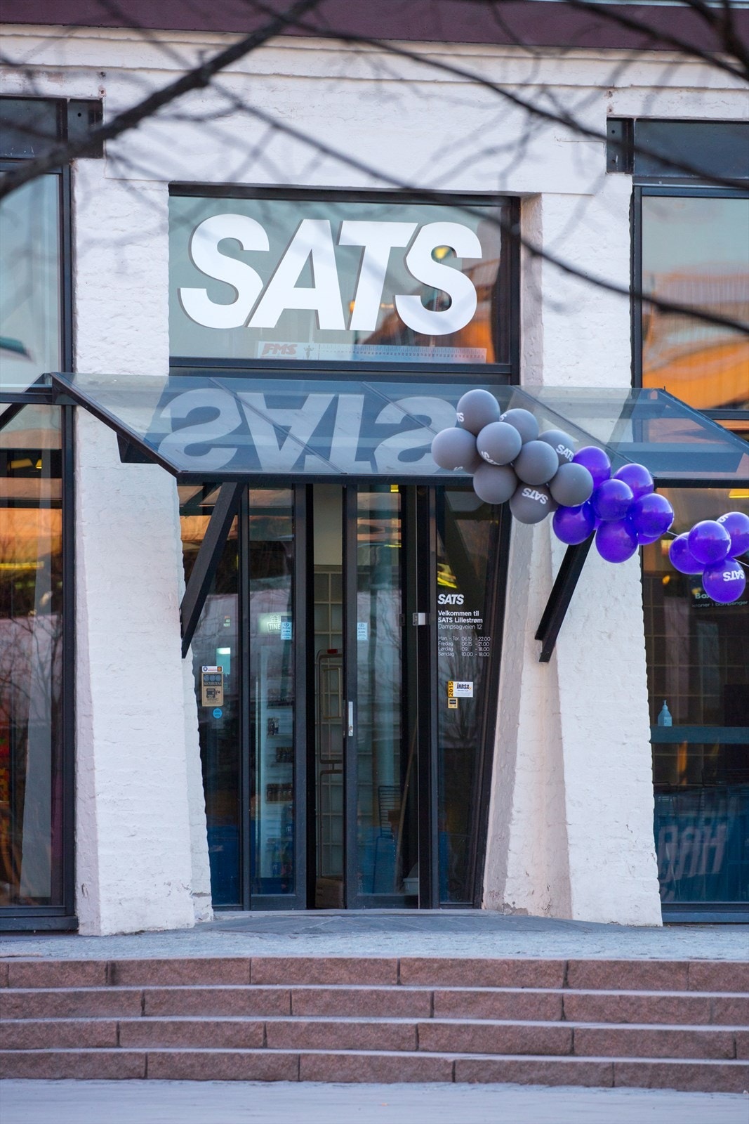 Sats er et av flere treningssentre i nærområdet. Galleribilde