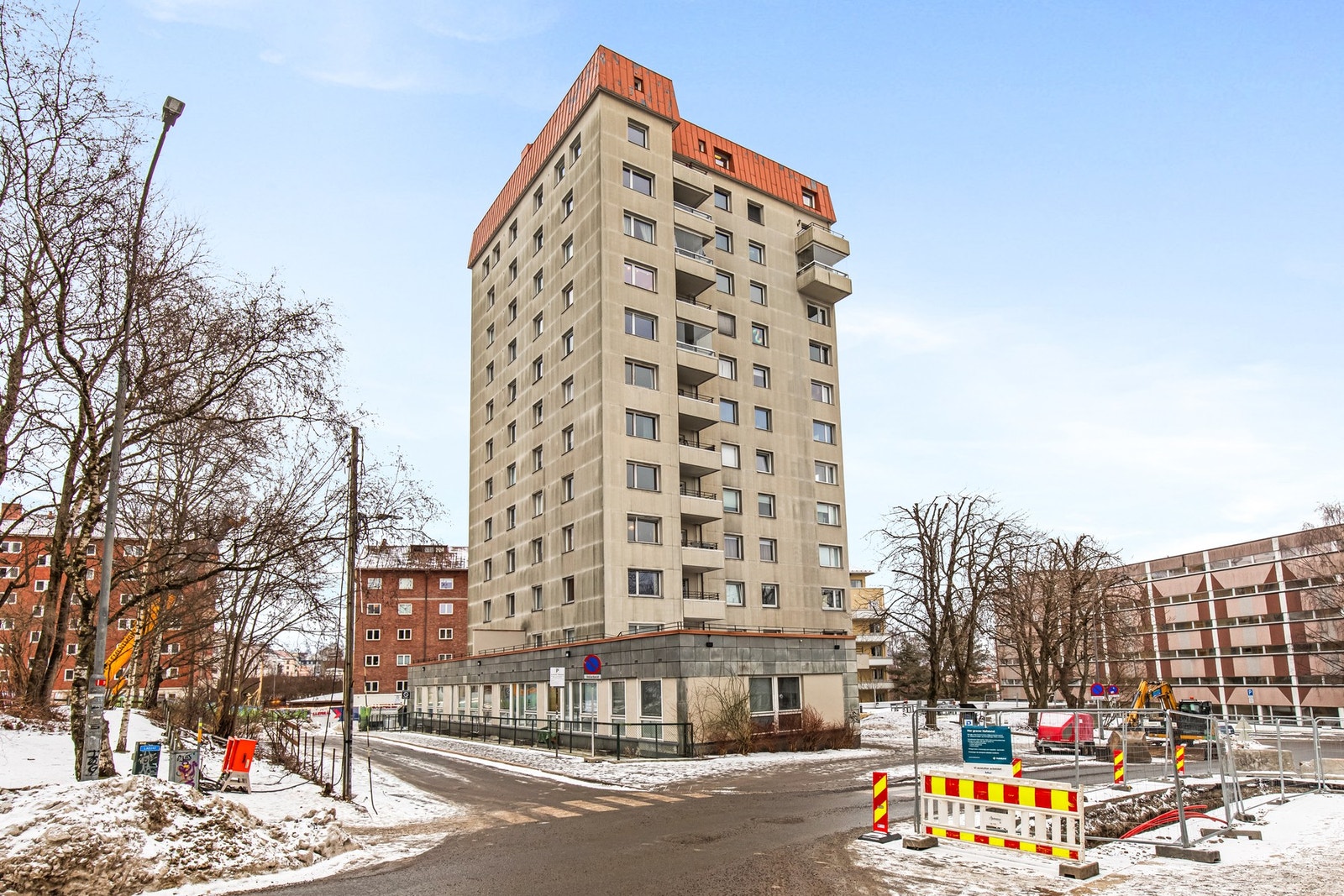 Sameiet består av 54 seksjoner. Galleribilde