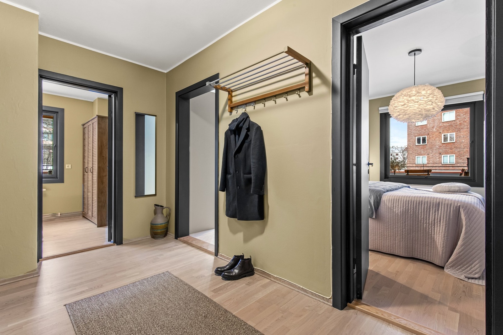 Leiligheten inneholder to gode soverom. Galleribilde