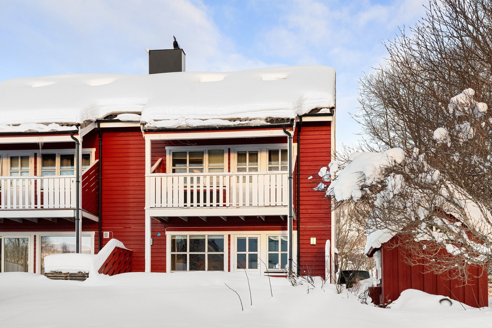 Enderekkehus i veletablerte og barnevennlige omgivelser.