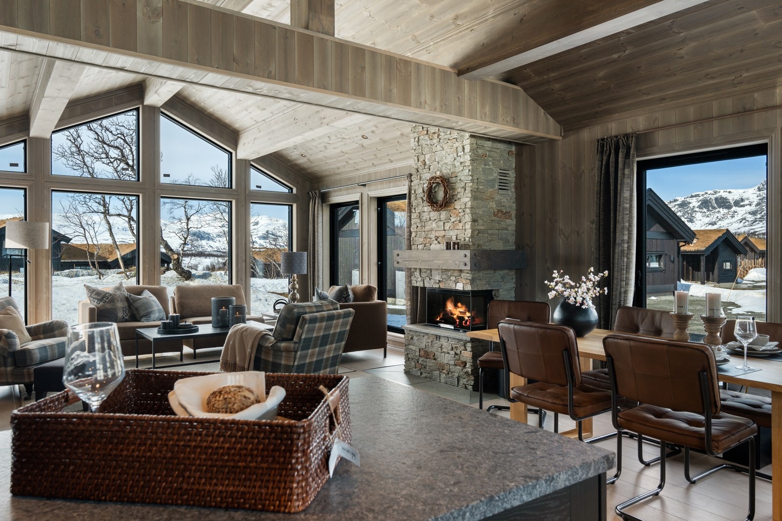 Illustrasjonsfoto av hytte fra Hytteplan Galleribilde