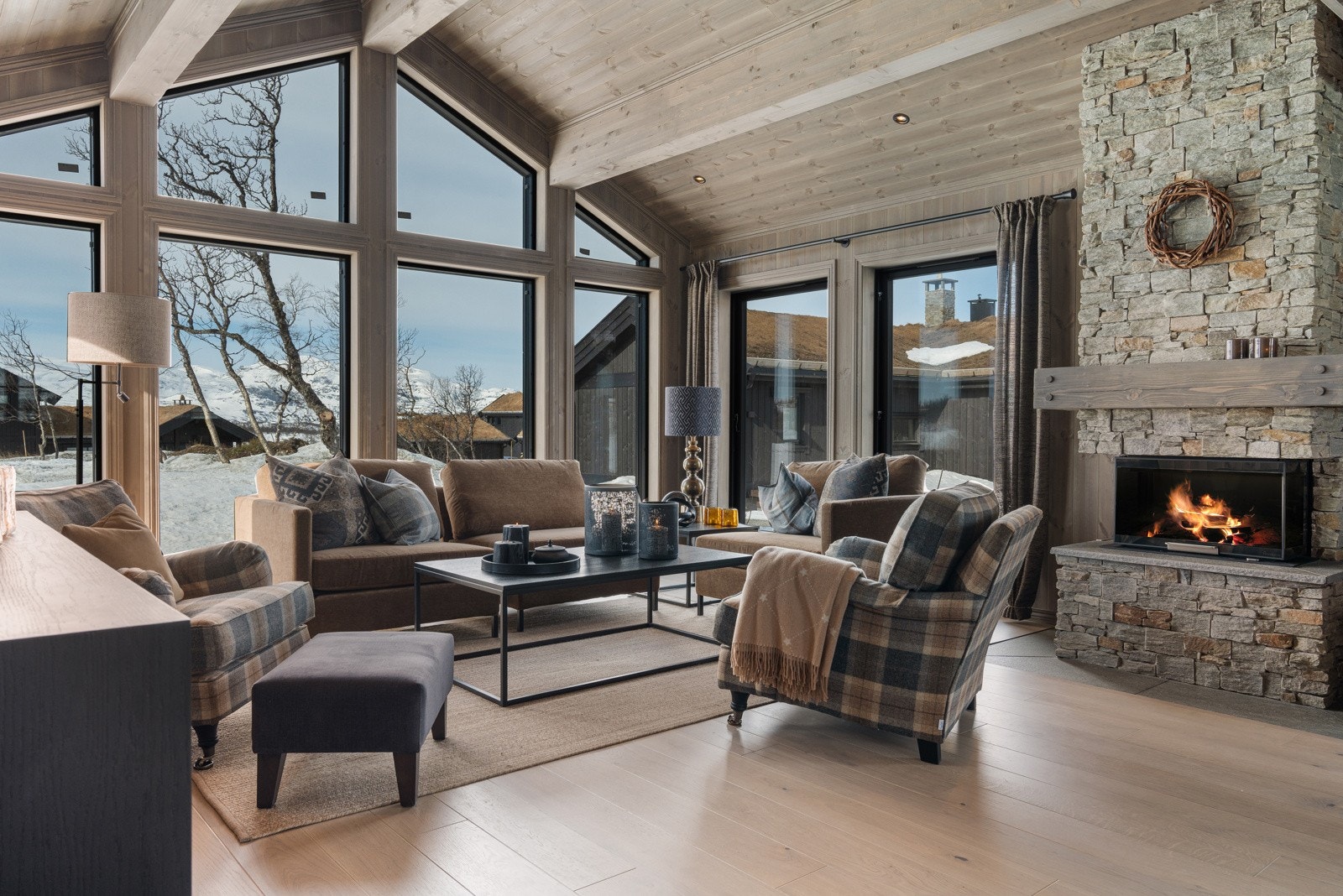 Illustrasjonsfoto av hytte fra Hytteplan Galleribilde