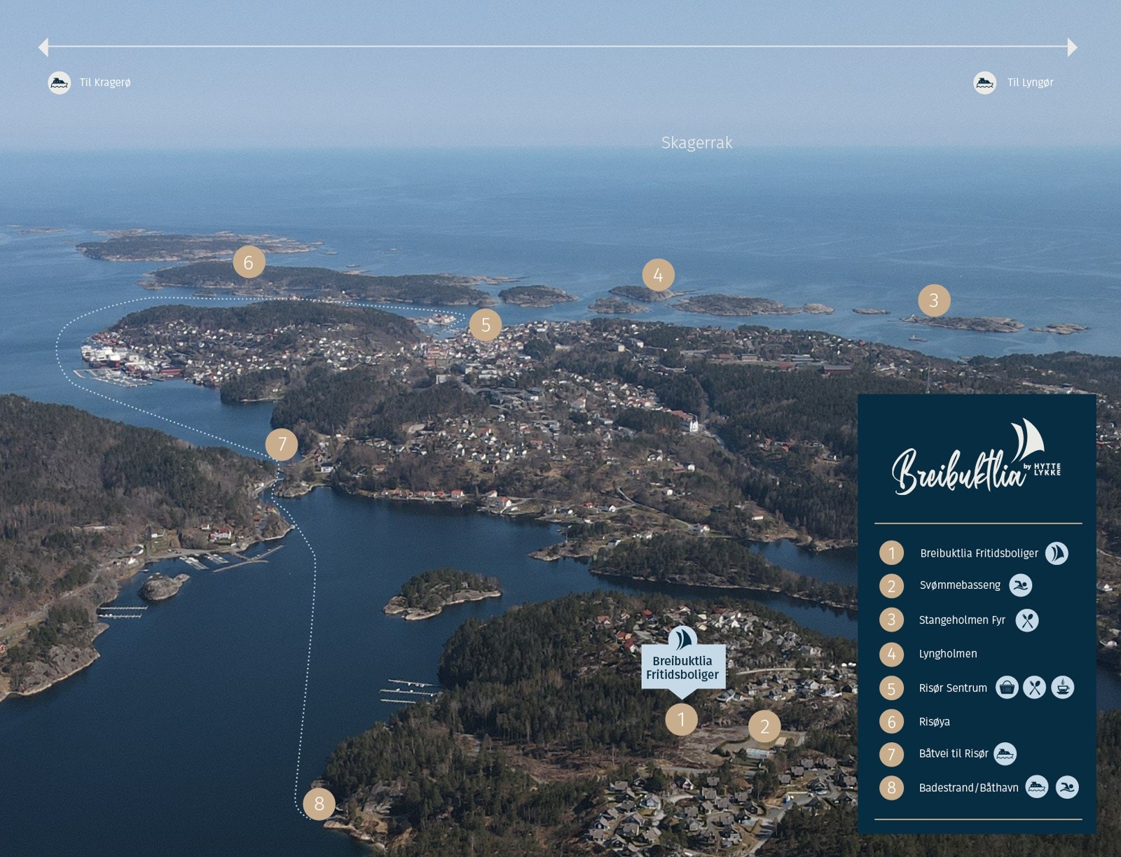 Breibuktlia oversiktskart. Galleribilde