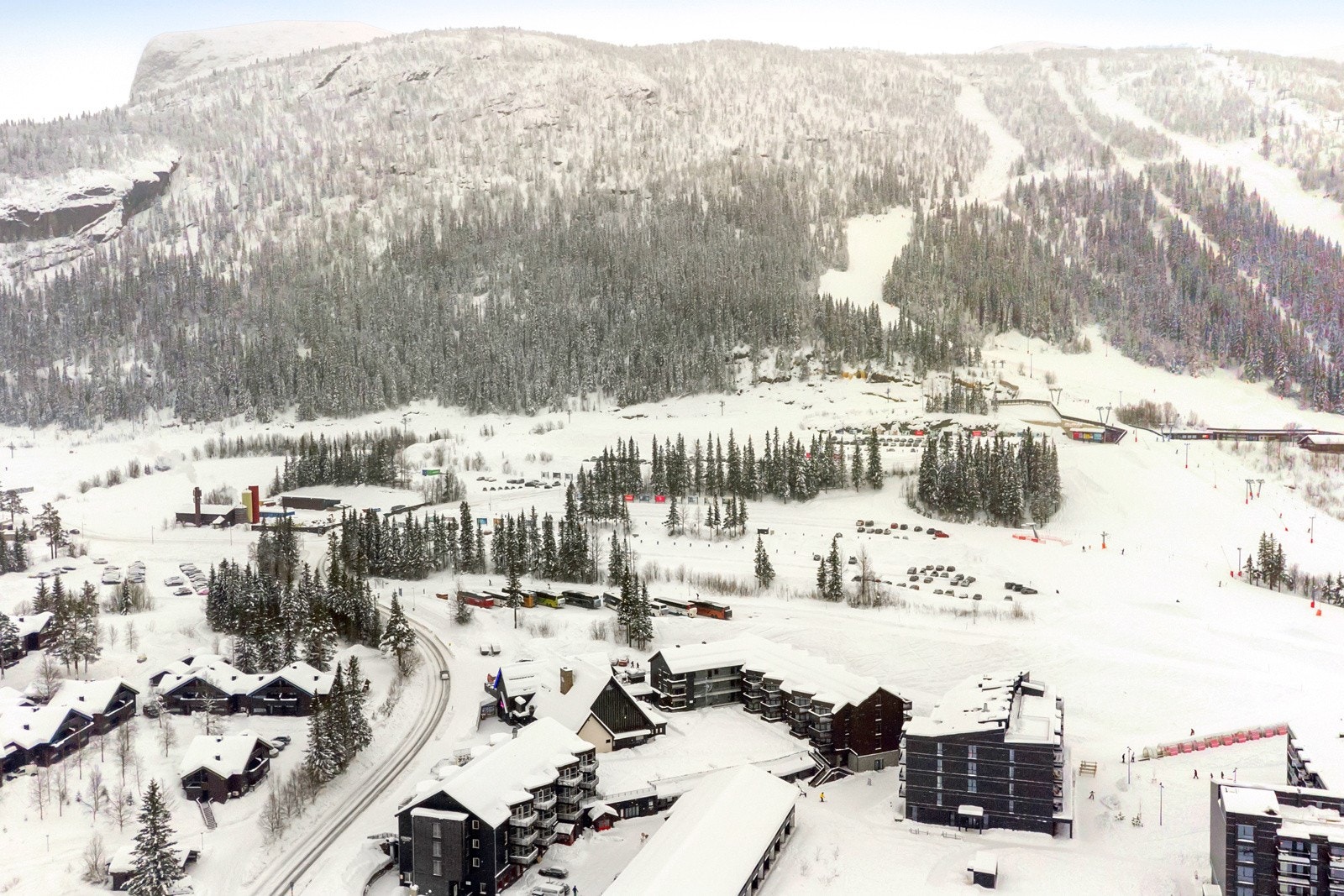 Dronefoto Galleribilde