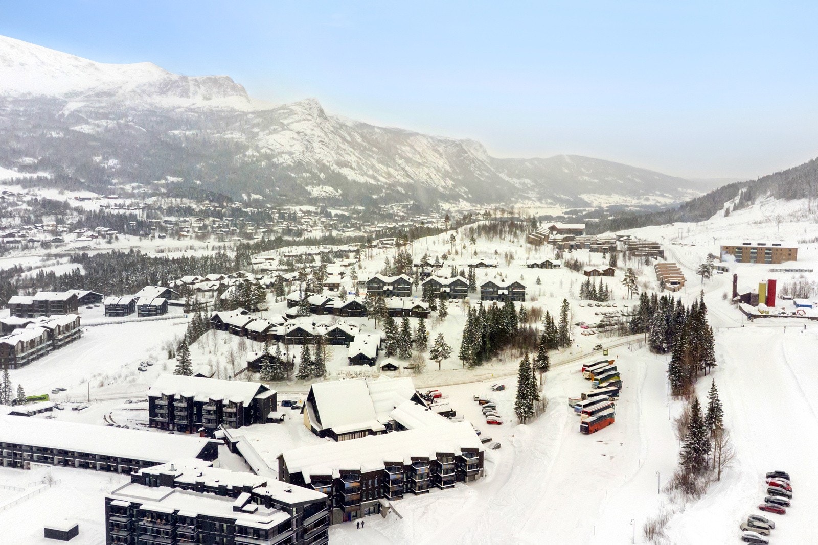 Dronefoto Galleribilde