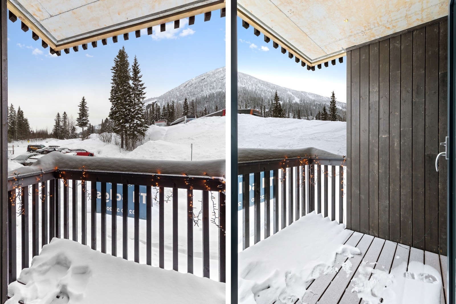 Overbygget balkong Galleribilde