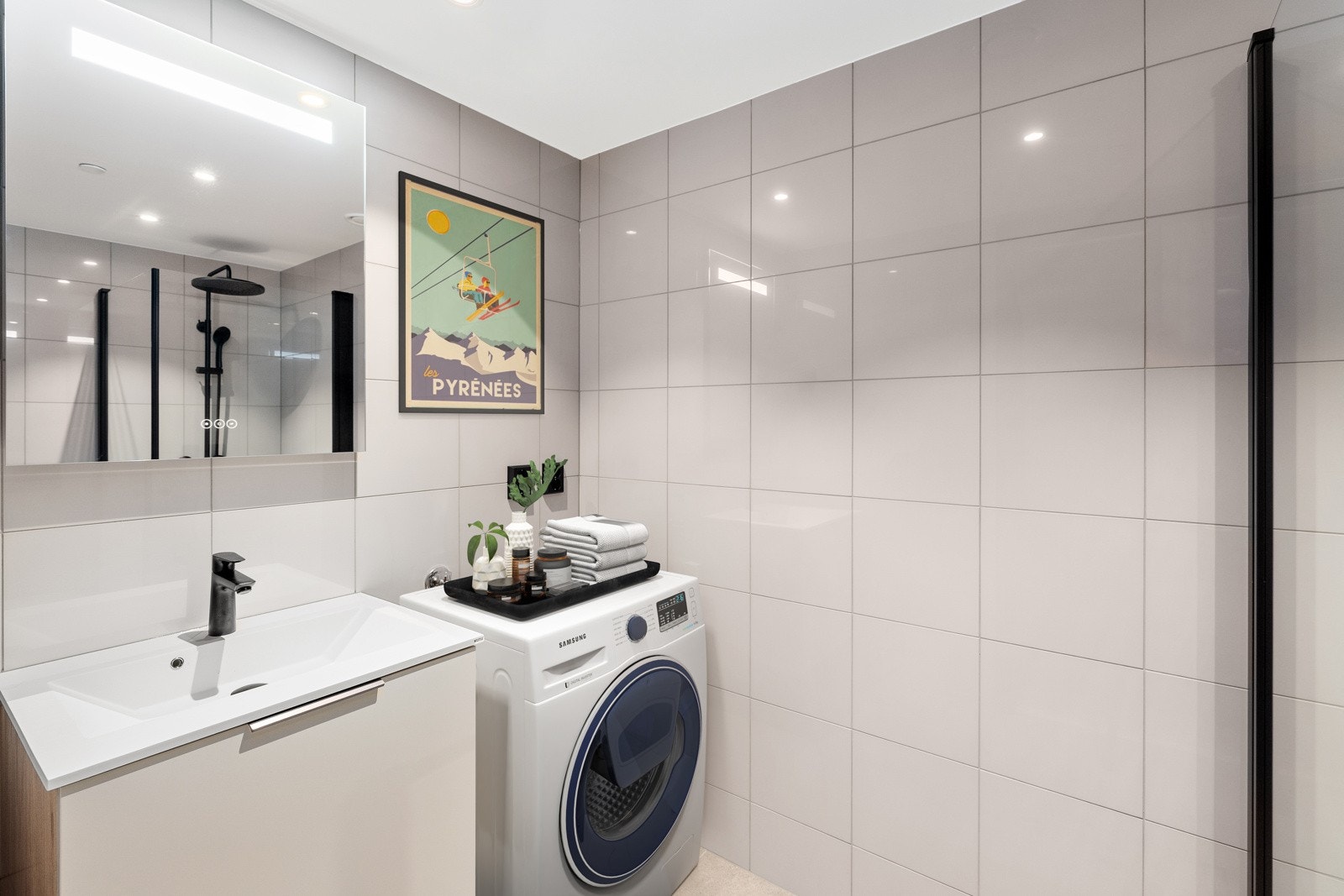 Opplegg for vaskemaskin og tørketrommel om det er ønskelig å ha dette i leiligheten Galleribilde