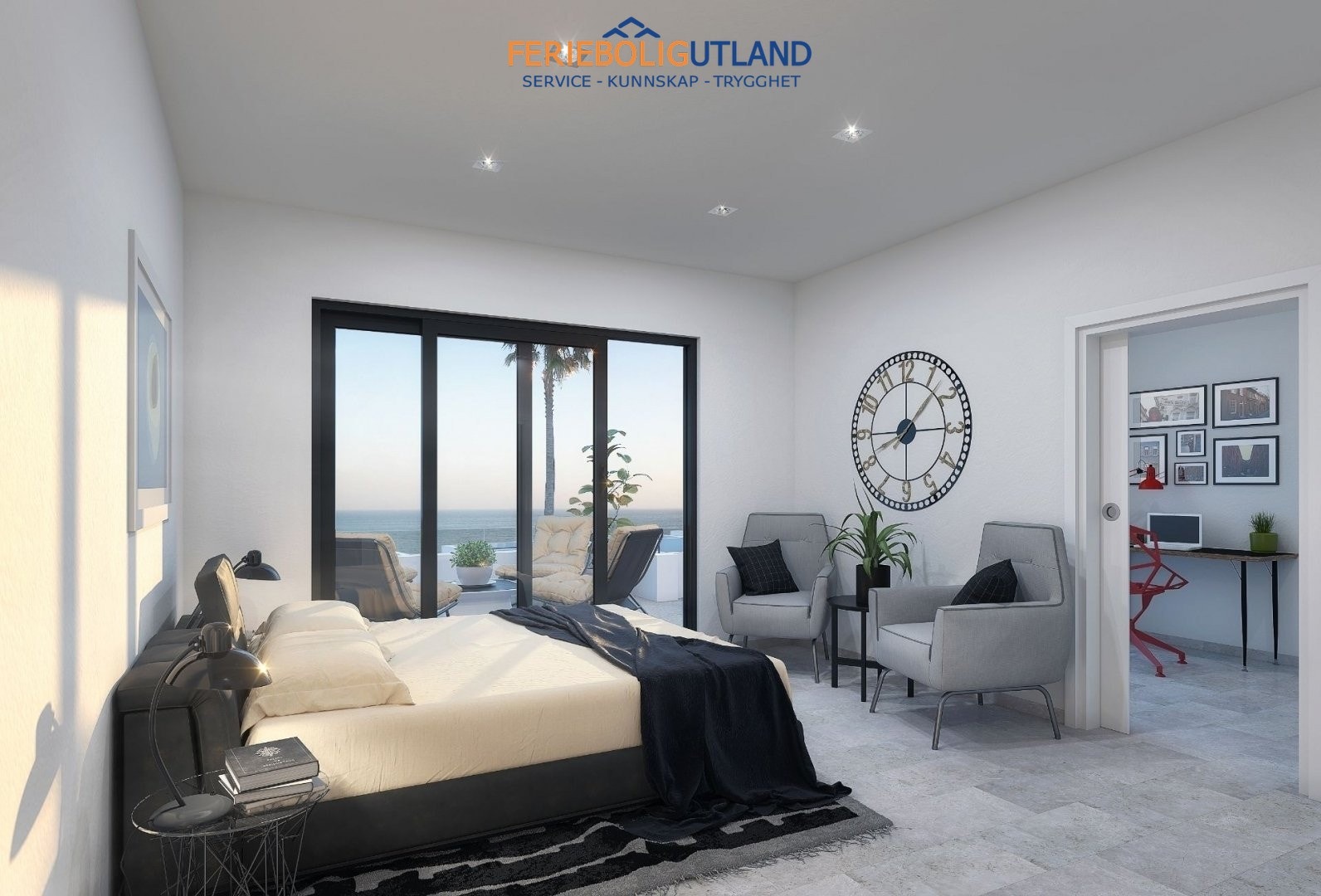 soverom eller TV-stue i toppetasjen Galleribilde