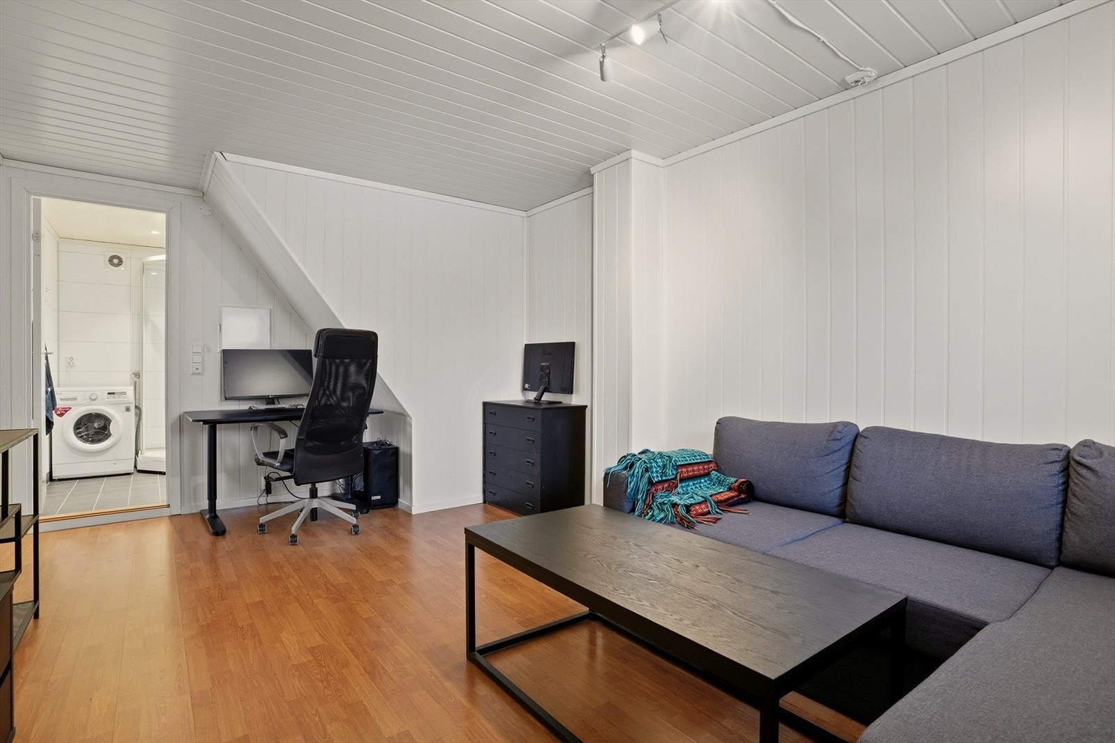 Innredet rom som ikke er søkt eller godkjent som rom til varig opphold. Galleribilde