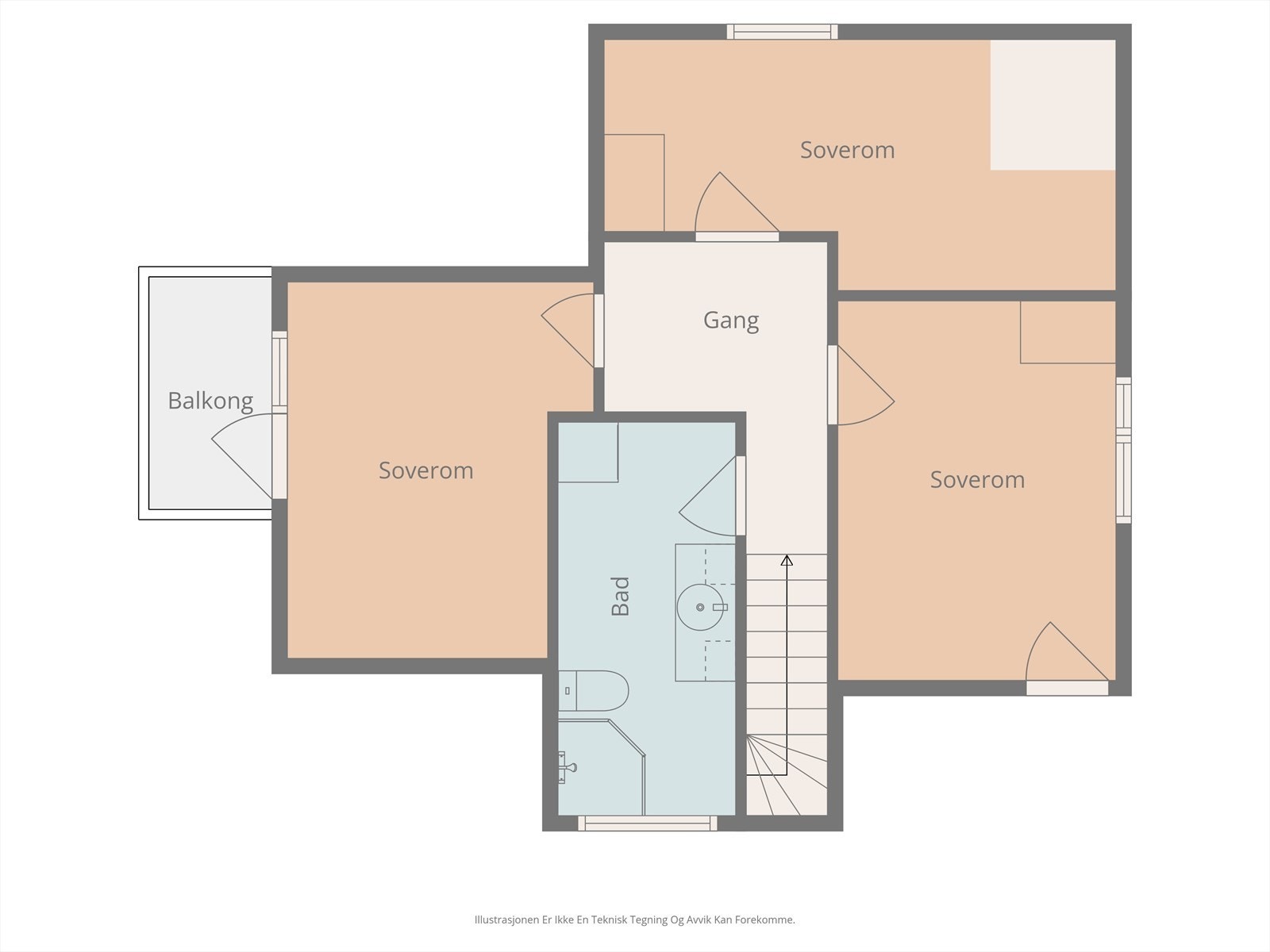 Plantegning 2.etasje. Galleribilde