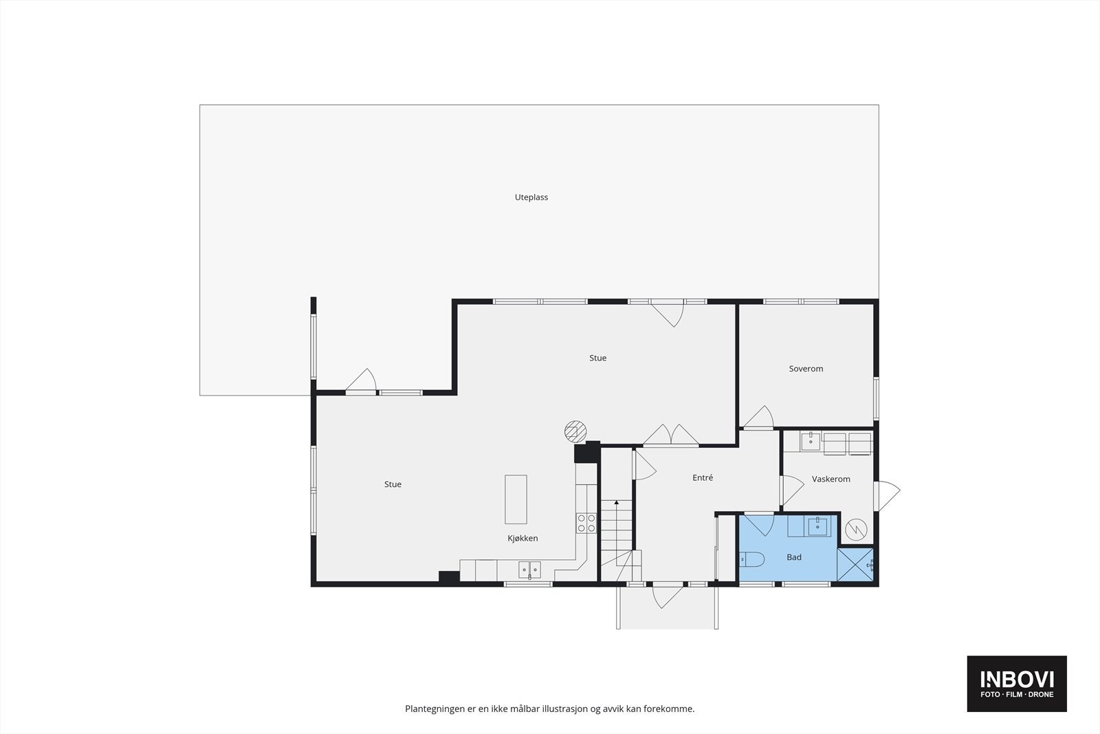 Plantegning 1. etasje. Galleribilde