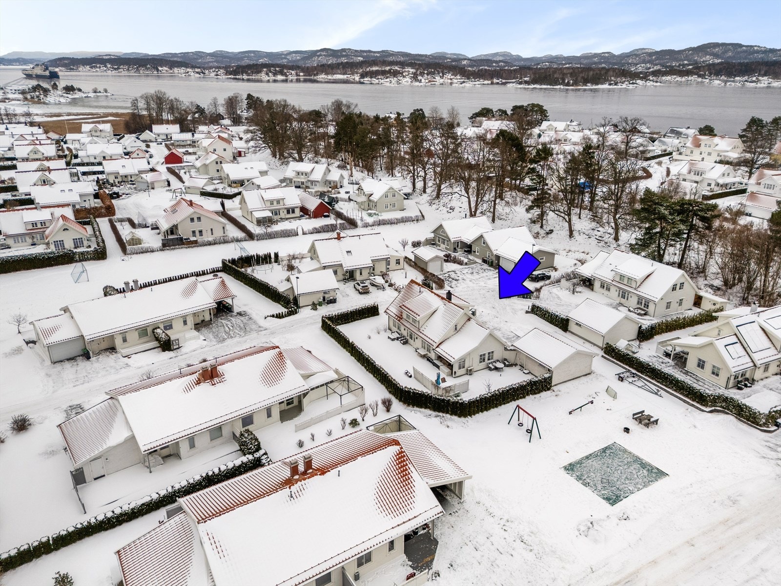 Salendammen 32 - Lekker enebolig med topp beliggenhet på Fagerheim i Langesund Galleribilde