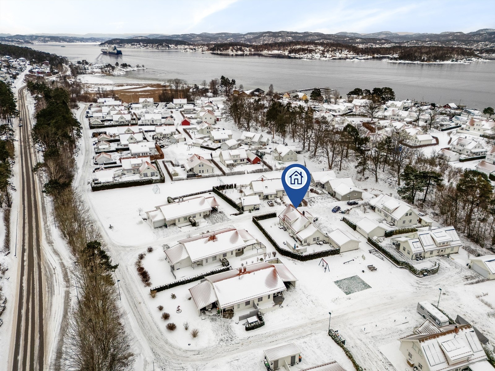 Dronefoto Galleribilde