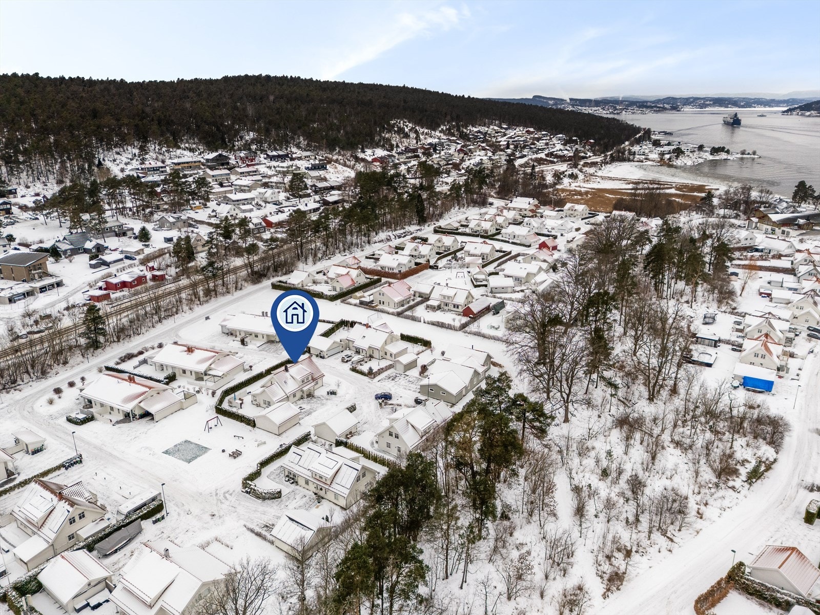 Dronefoto Galleribilde