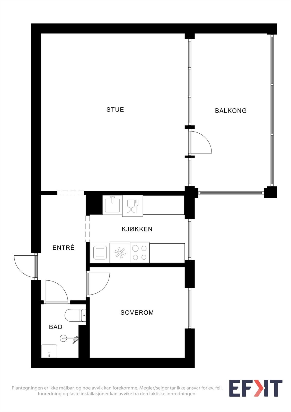Plantegning. Galleribilde