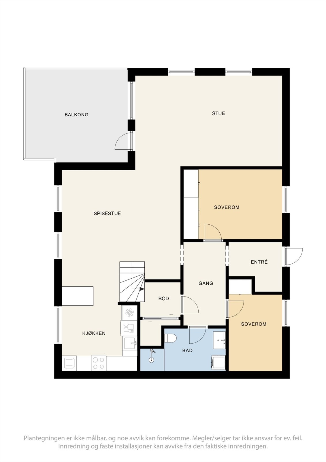 Plantegning. Galleribilde