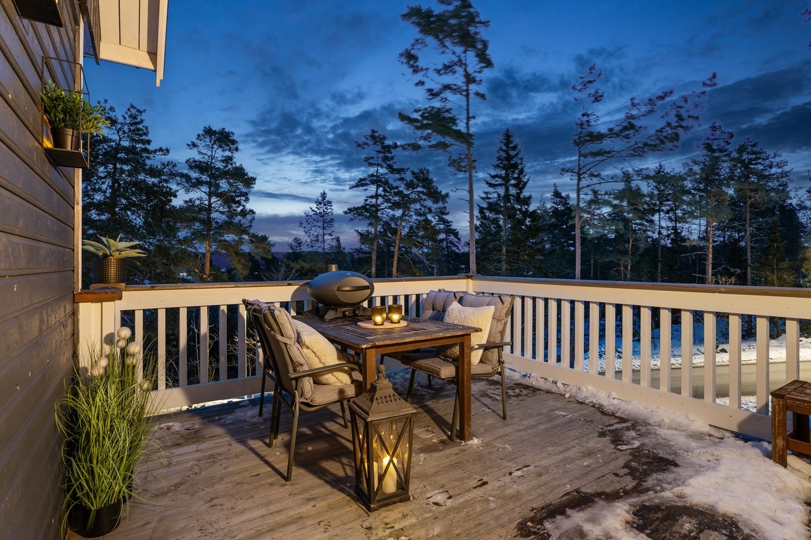 Kveldsstemning. Galleribilde