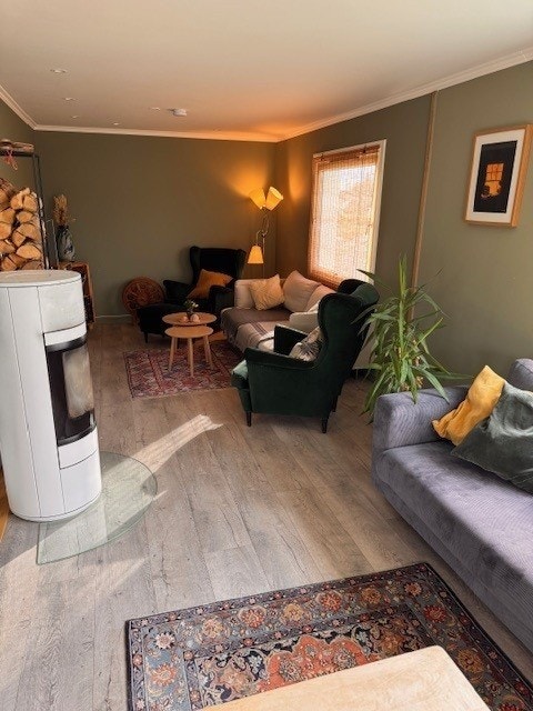 TV-stue med ovn Galleribilde