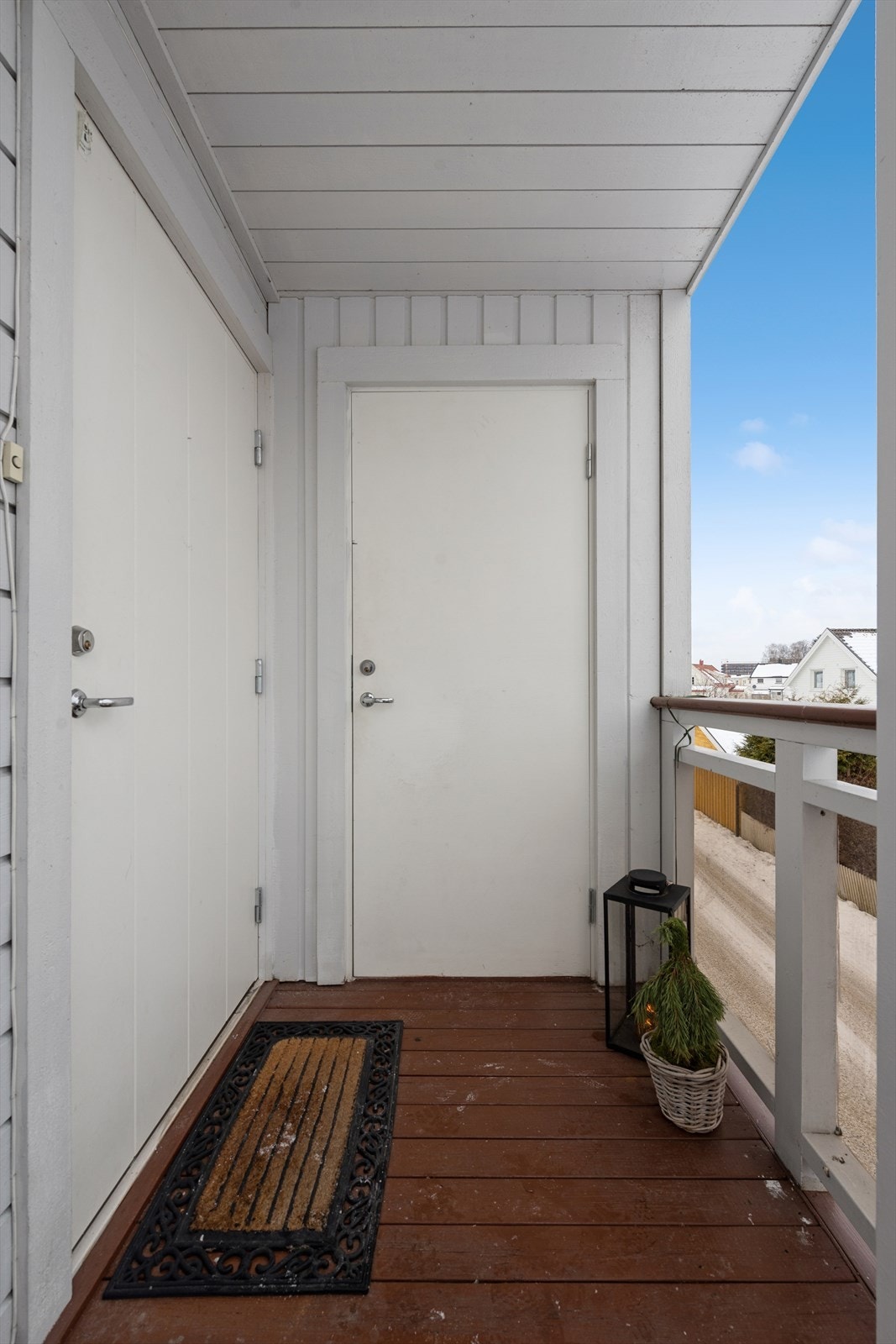 I tilknytning til inngangspartiet er også den utvendige boden. Galleribilde