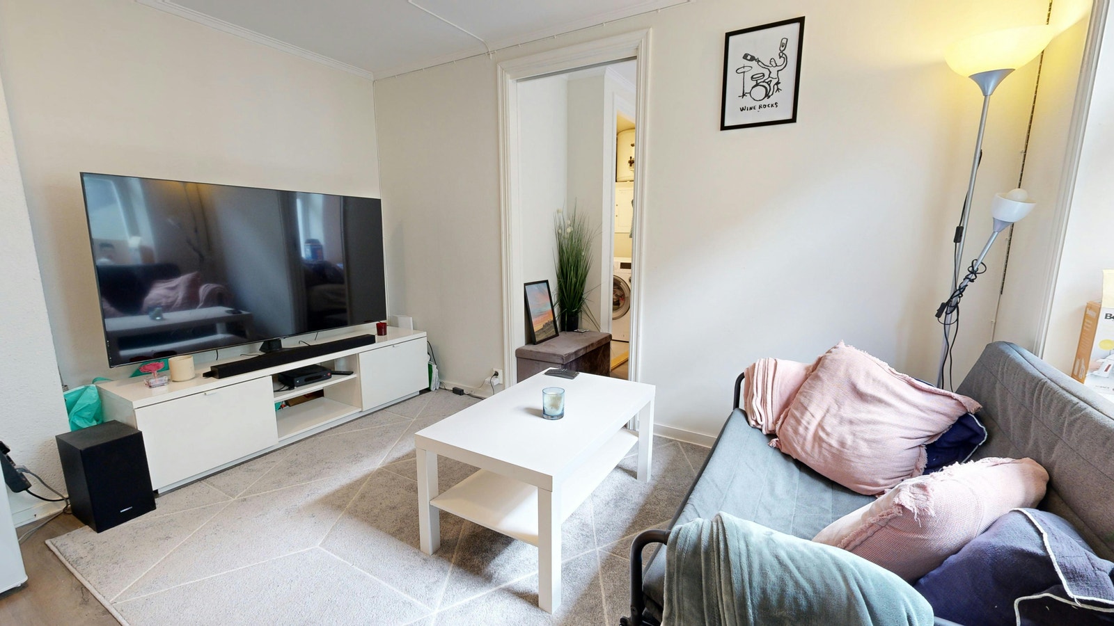 Stue/kjøkken på 14 kvm Galleribilde