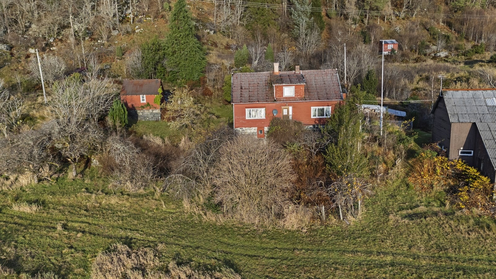 Hagen har tidlegare vært opparbeidd og fin - er no klar for ny eigar Galleribilde