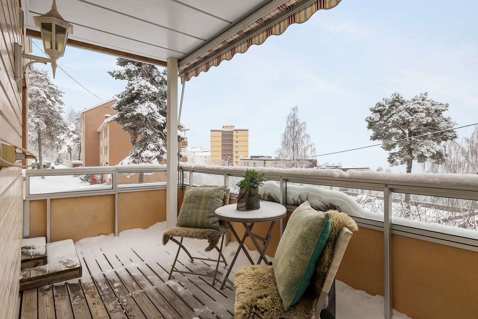 Balkong i tilknytning til stue Galleribilde