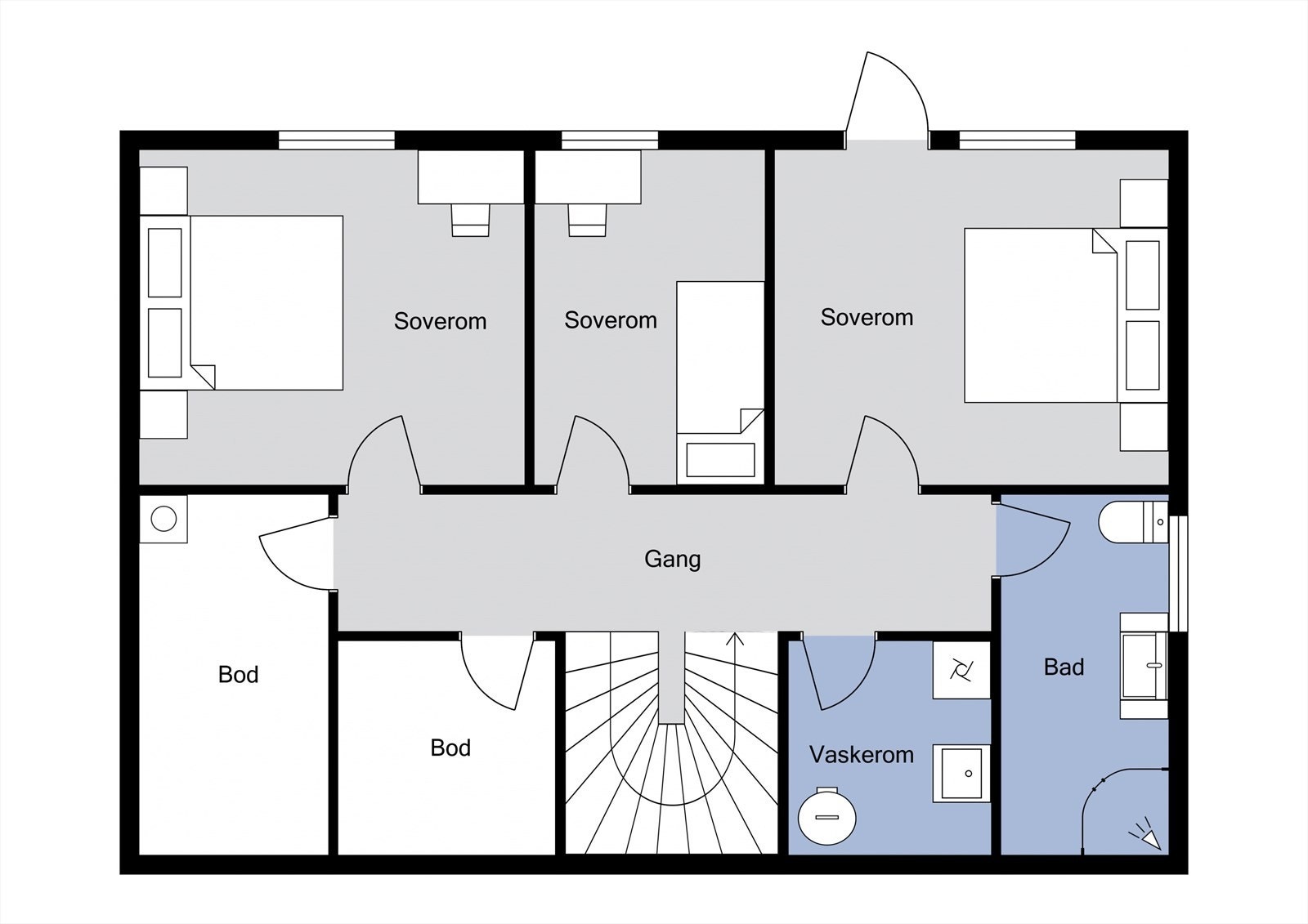 Reisetevegen 9 - Underetasjen Galleribilde
