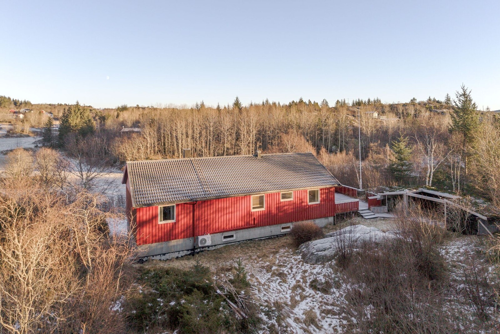 Her bugner det av flotte turområder, fiskeplasser og flott natur i alle retninger Galleribilde