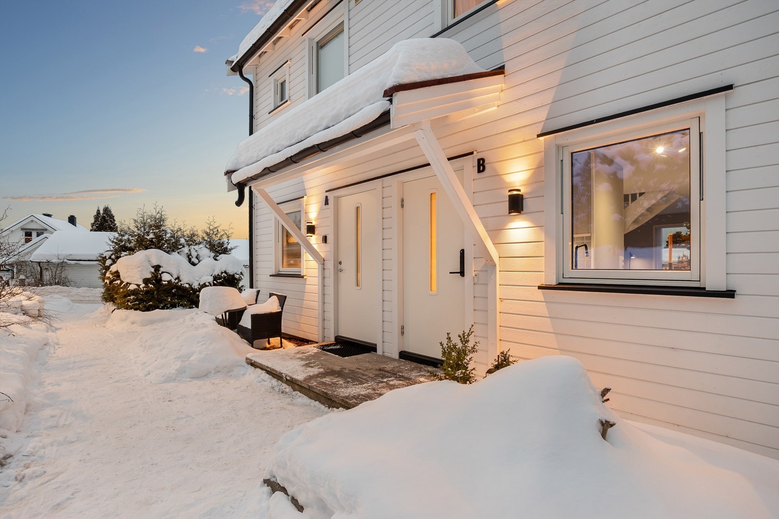 Inngangsparti Galleribilde