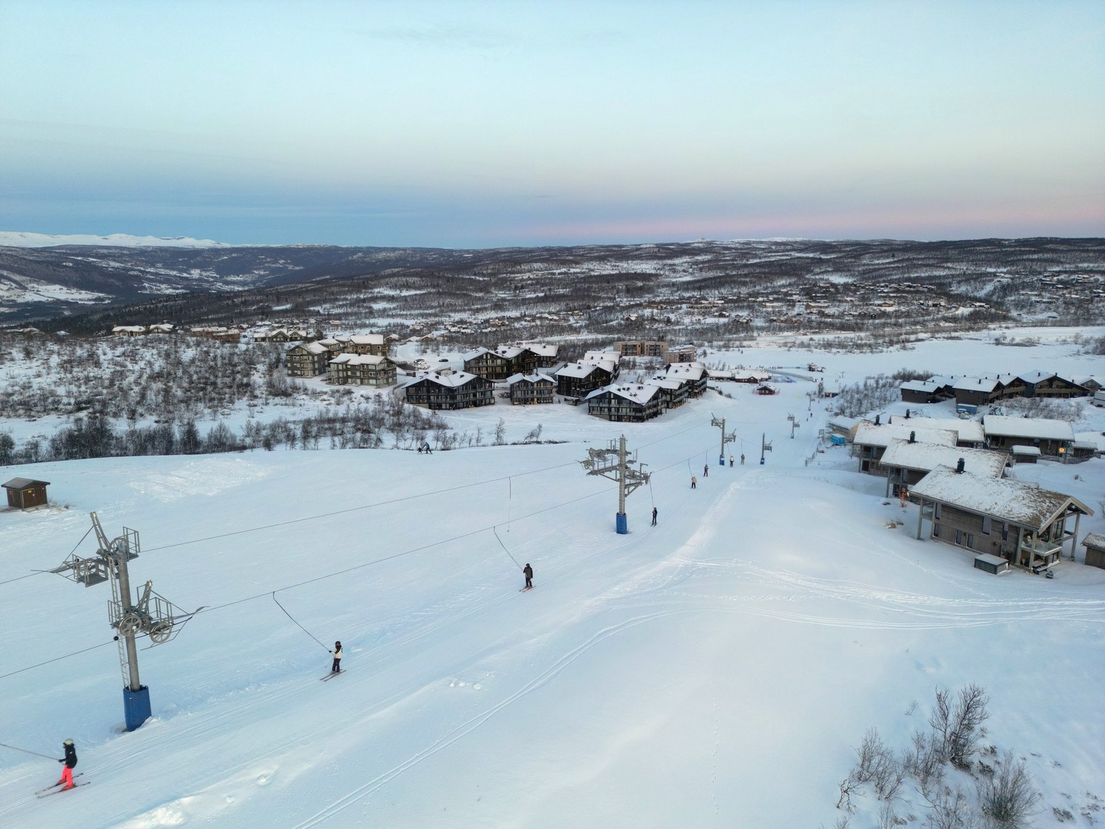 Bakkene på Kikut er godt tilrettelagt for barn og familier. Galleribilde