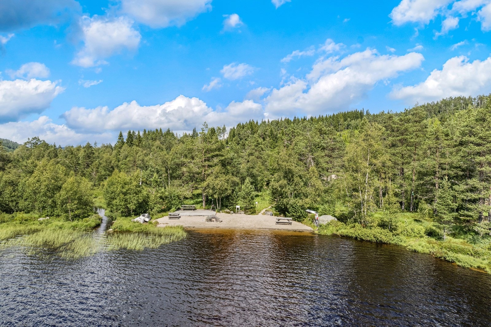 Sommerbilde nærområdet Galleribilde