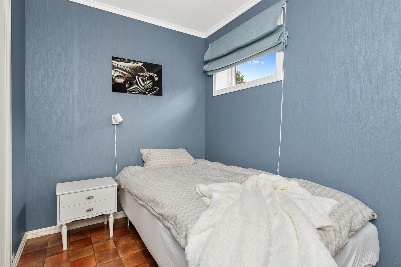 Rom i kjeller brukt som soverom (ikke bruksendret) Galleribilde