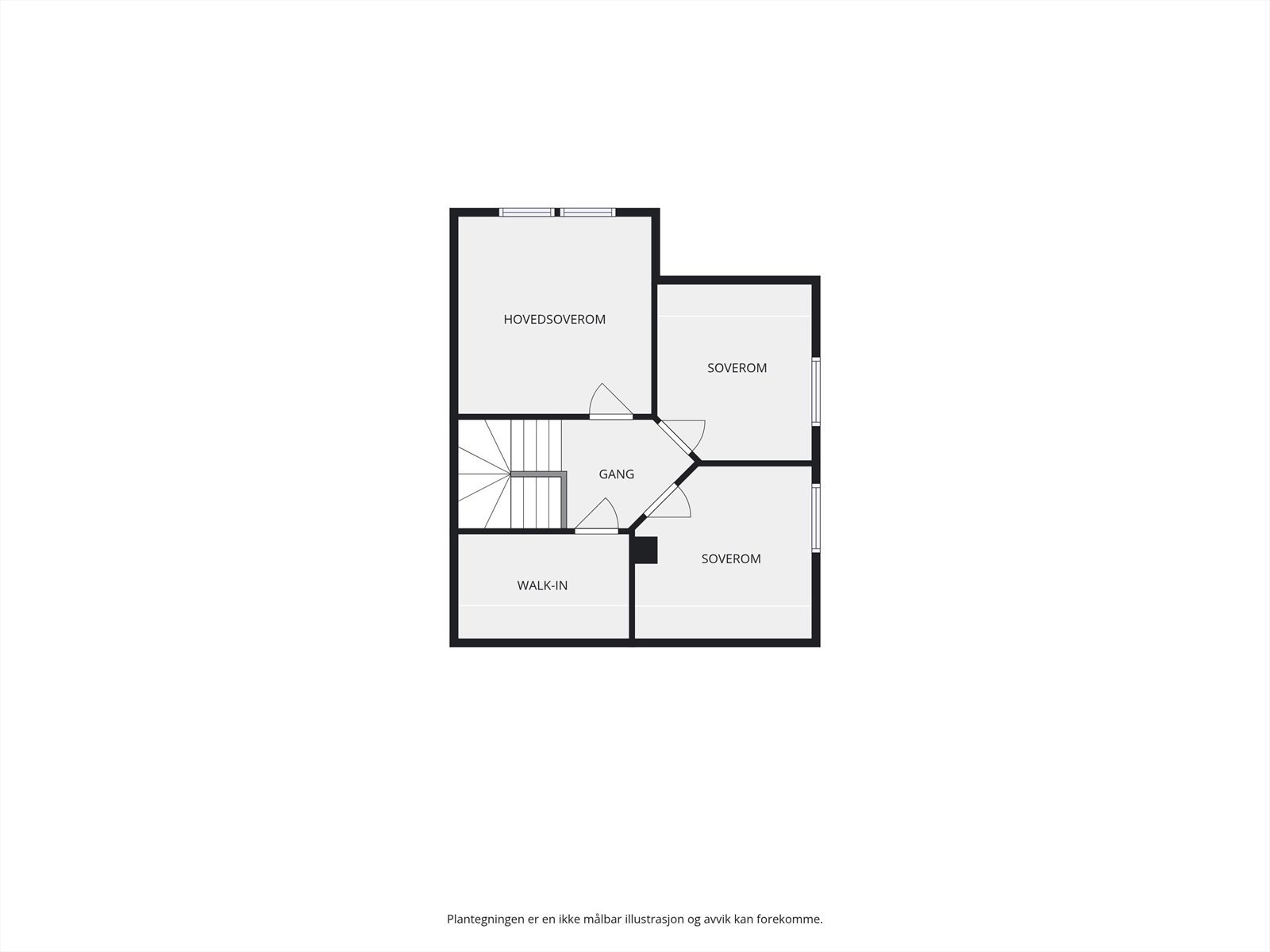 Plantegning 2. etasje. Galleribilde