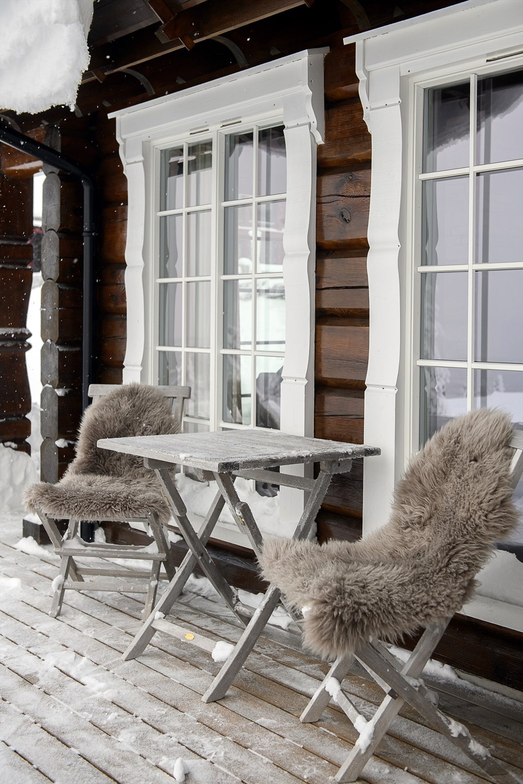 En fin plass å slappe av i sola etter en dag på tur. Galleribilde