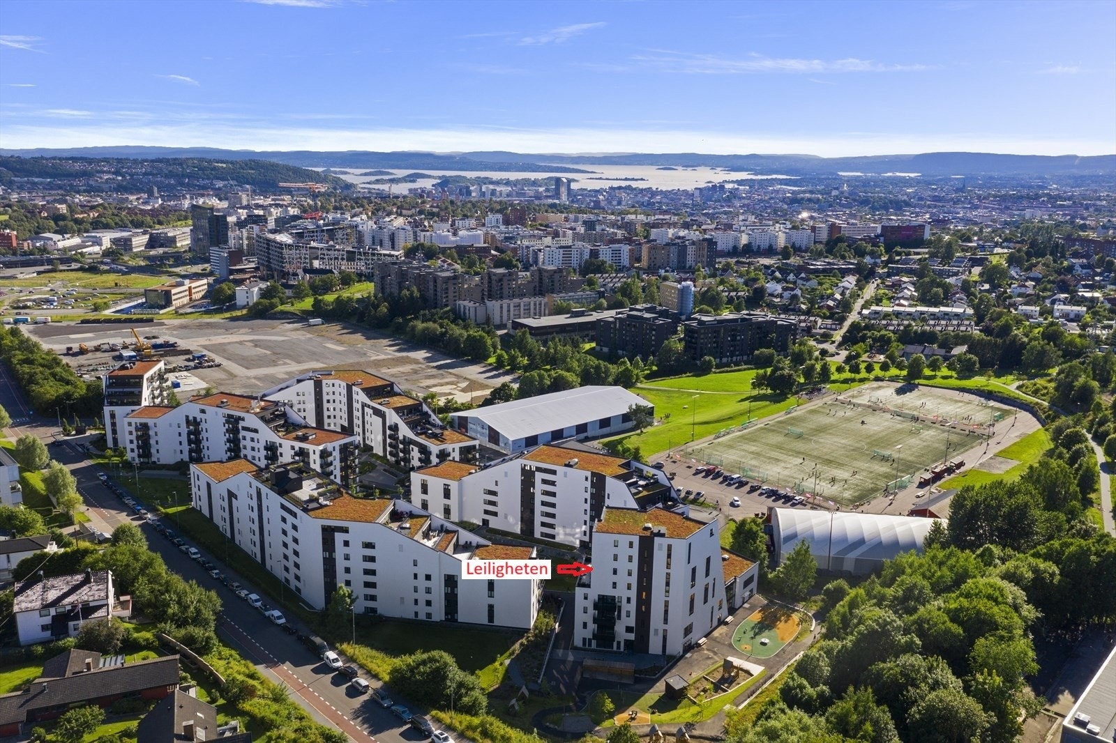 Oversikt over nærområdet. Galleribilde