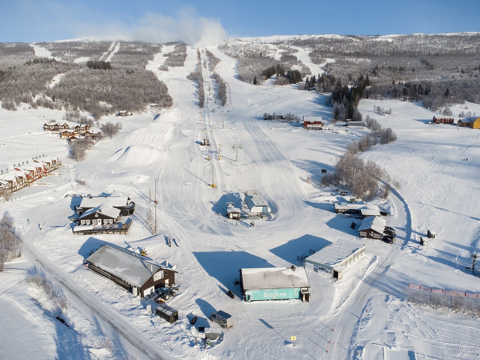 Kort vei til alpinanlegget like ved eiendommen Galleribilde