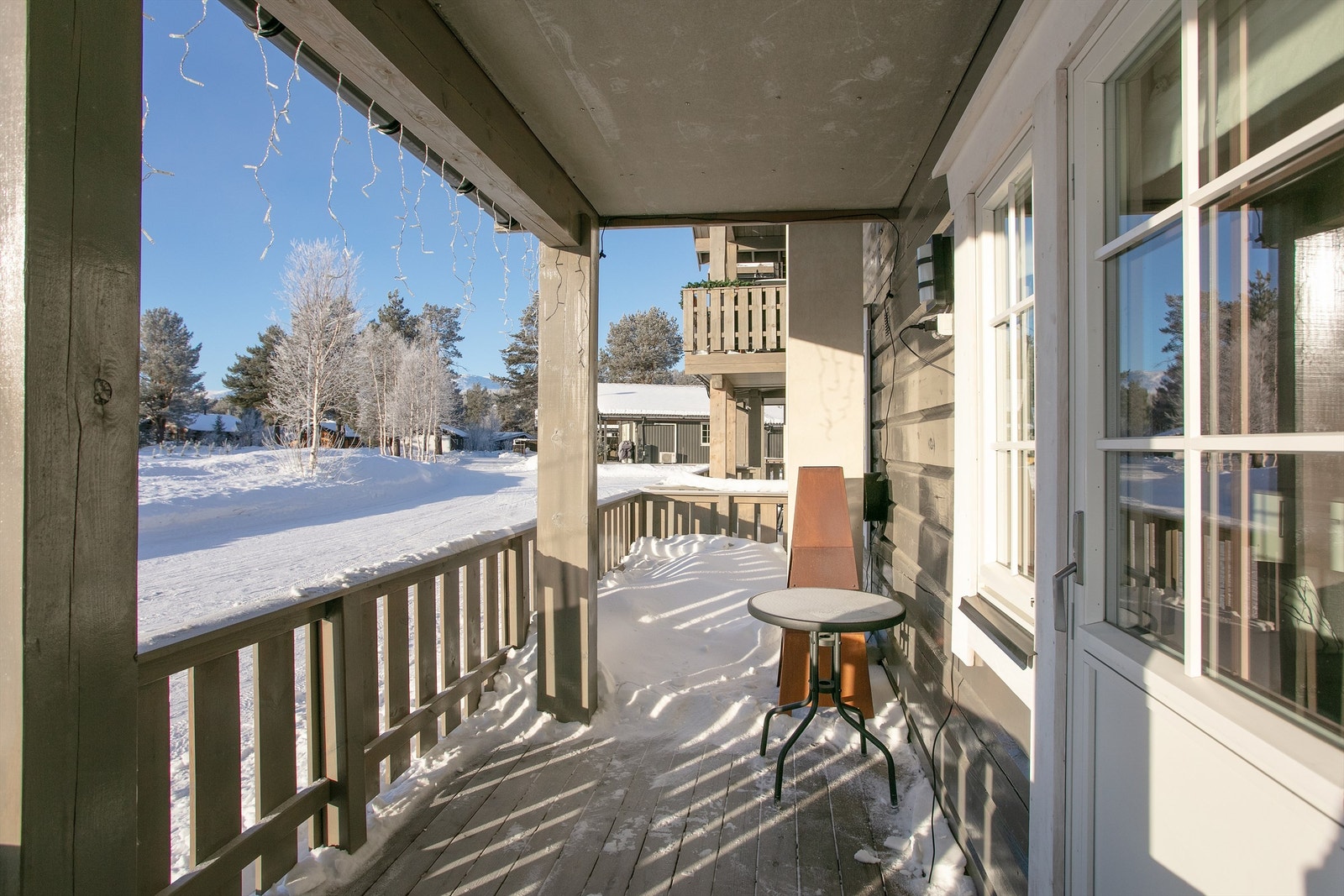 Overbygd terrasse Galleribilde