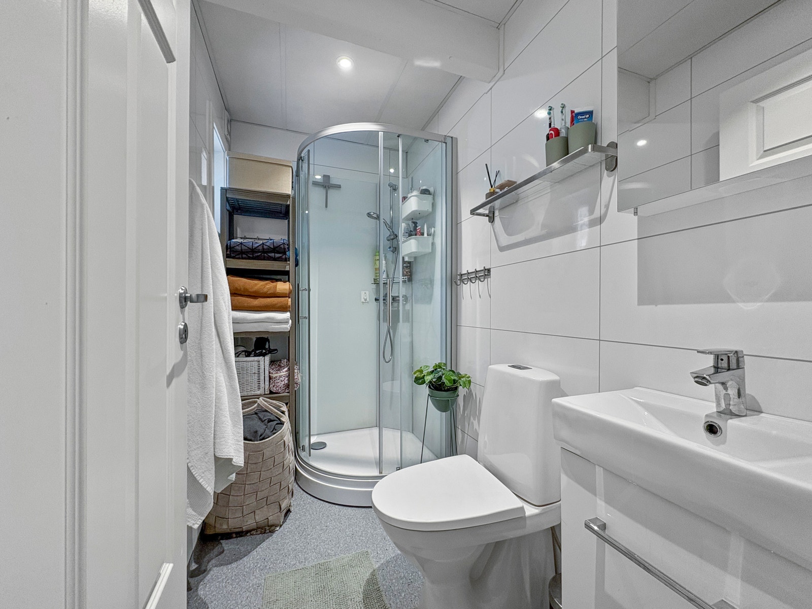 Praktisk bad Galleribilde