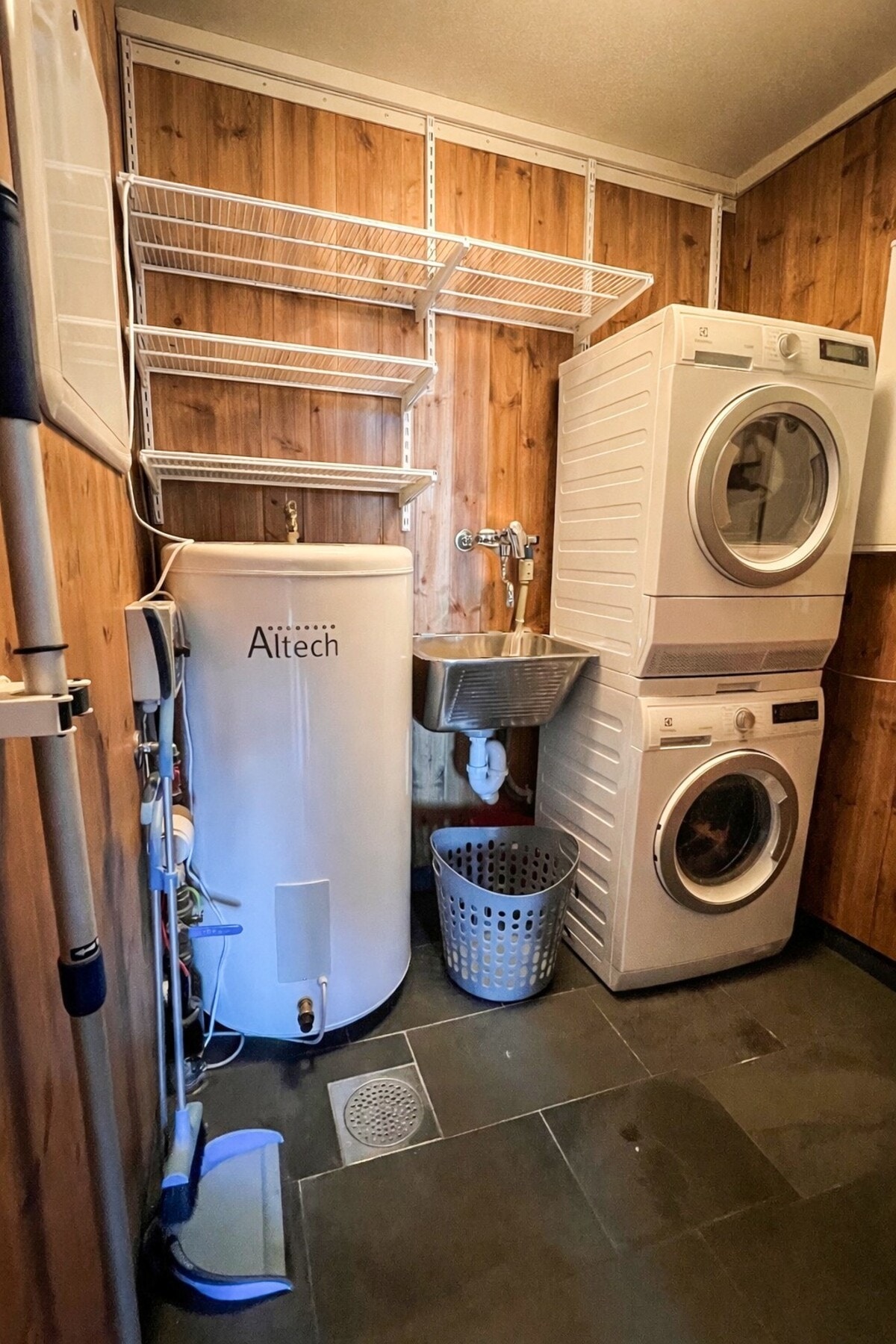 Praktisk vaskerom. Galleribilde