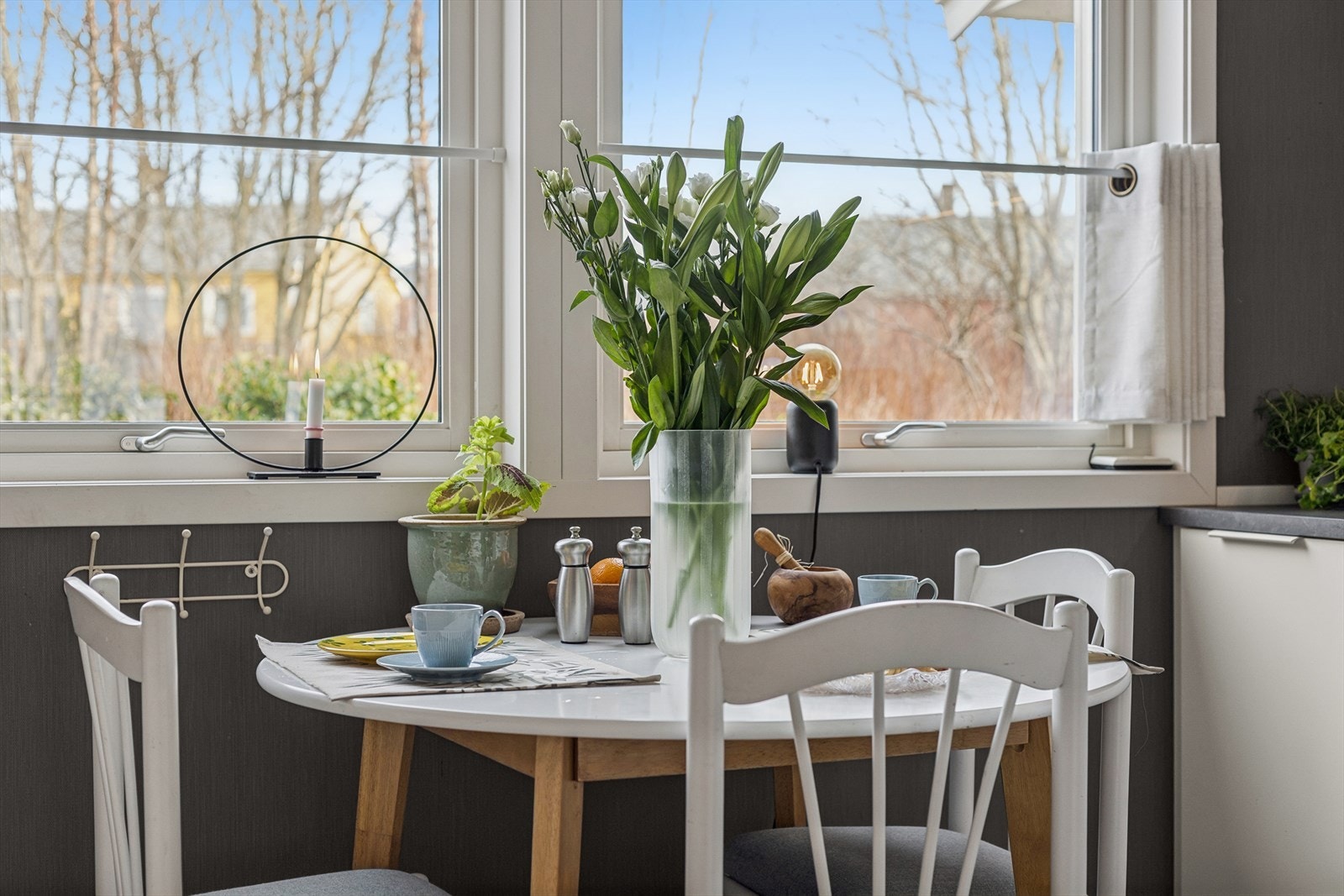 Hyggelig spiseplass. Galleribilde