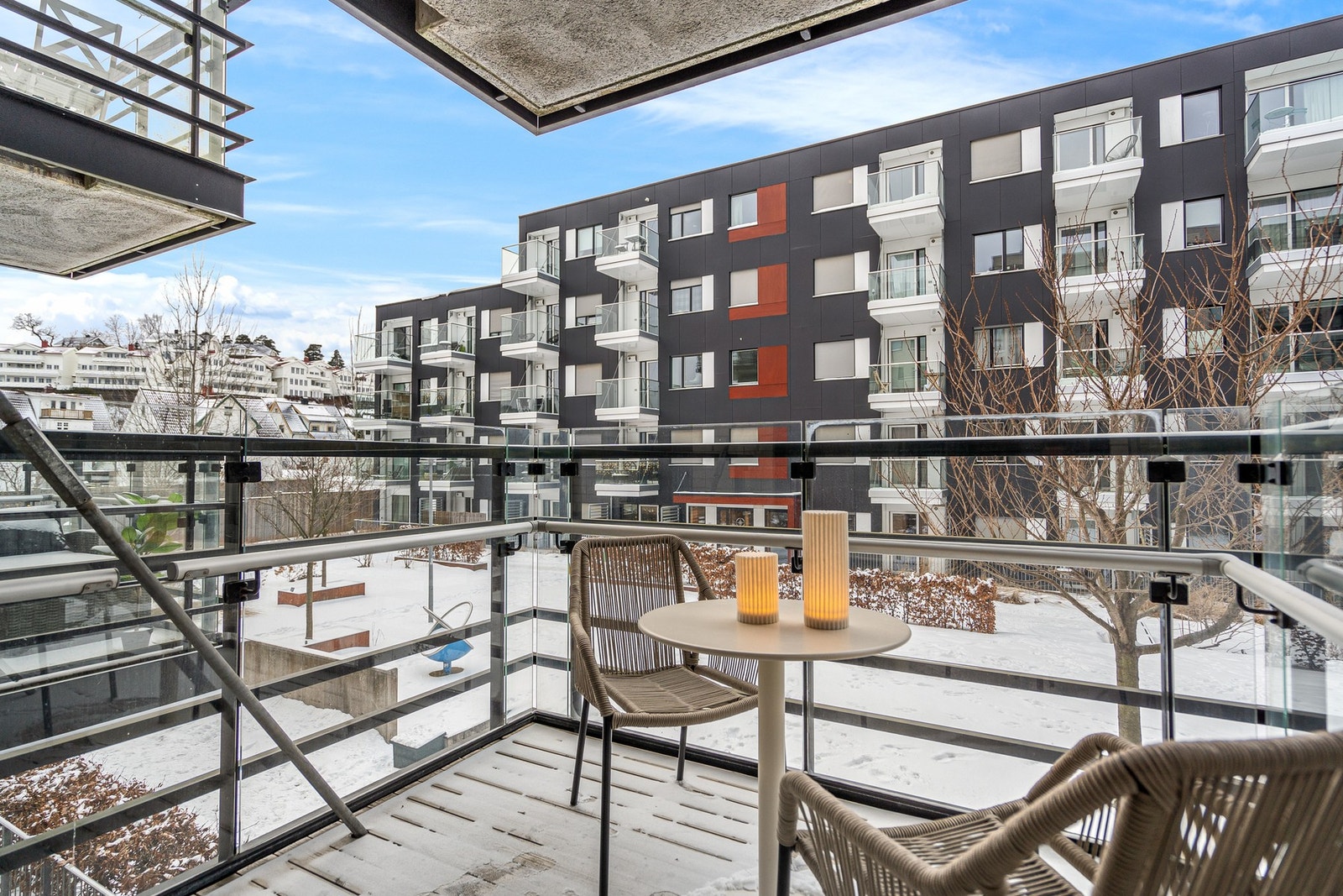 Fin orientering mot nordvest (mest vest) med fine solforhold Galleribilde