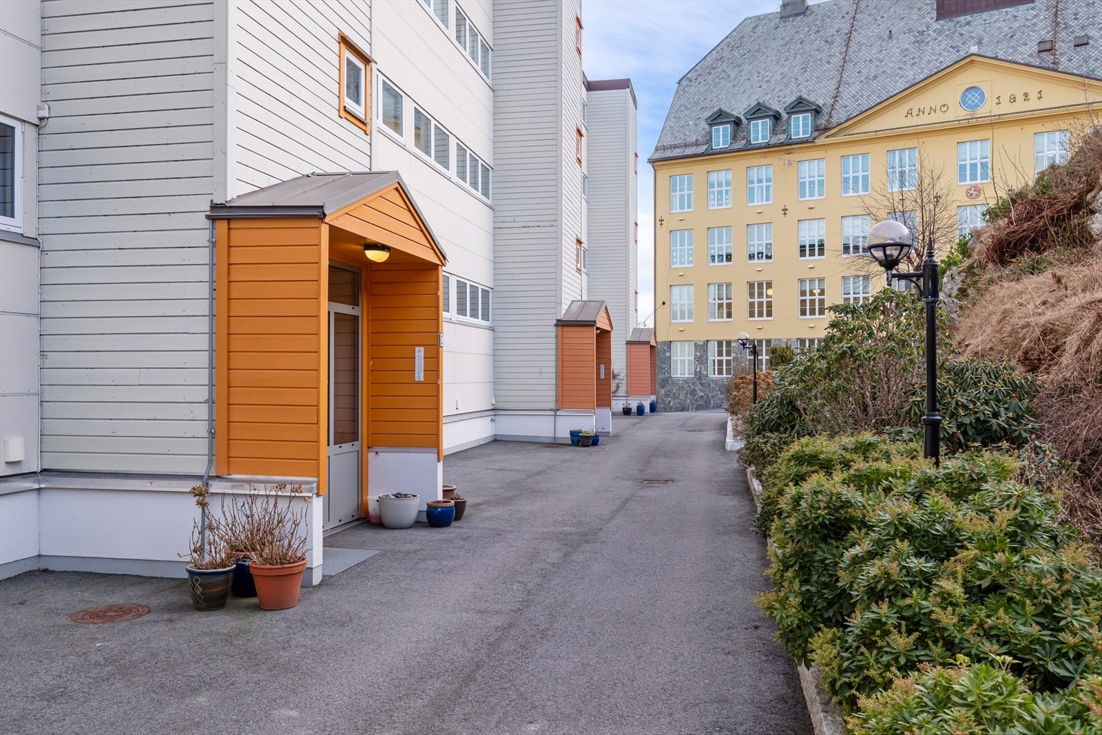 Inngangsparti Galleribilde