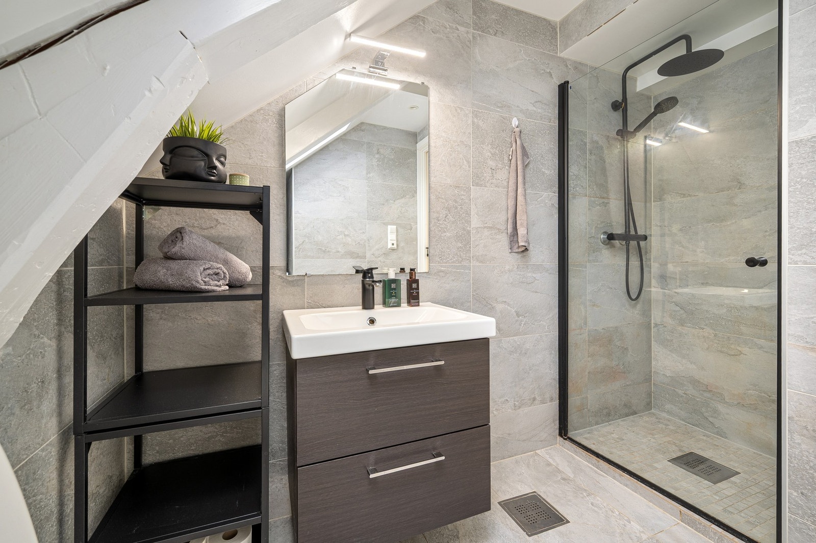 Badet har fått TG1 av takstmann. Galleribilde