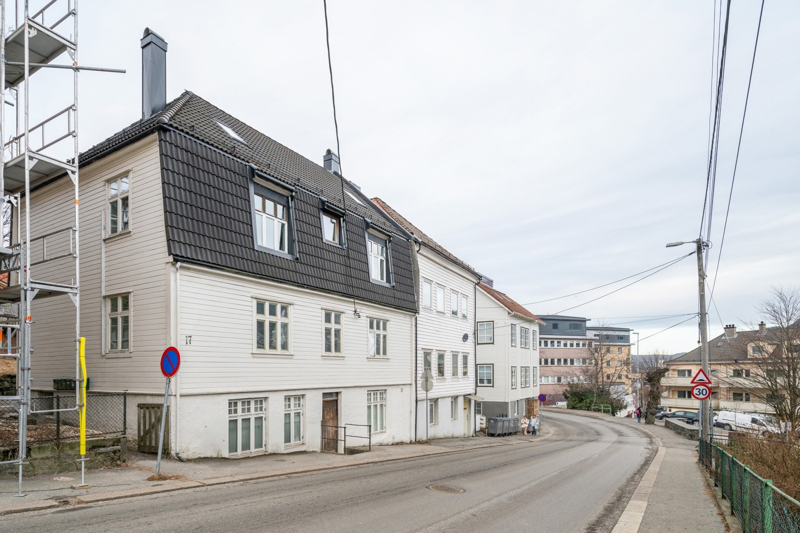 Fasade mot Løbergsveien Galleribilde