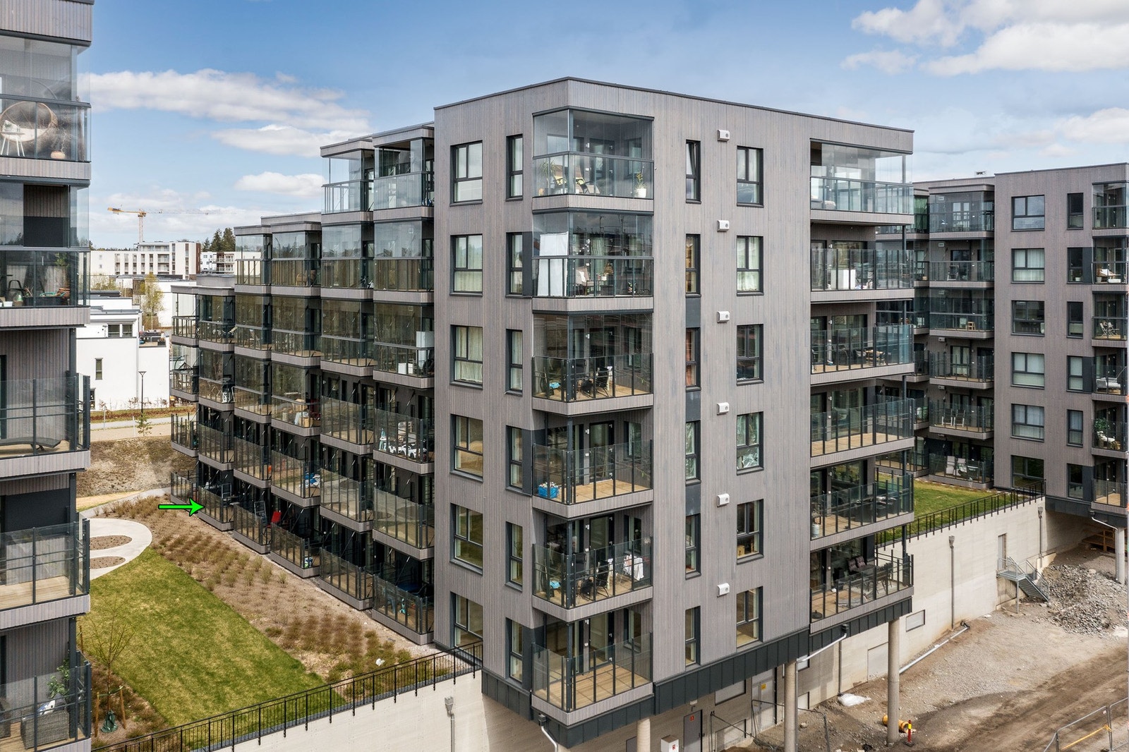 Borettslaget består av 92 boliger. Galleribilde