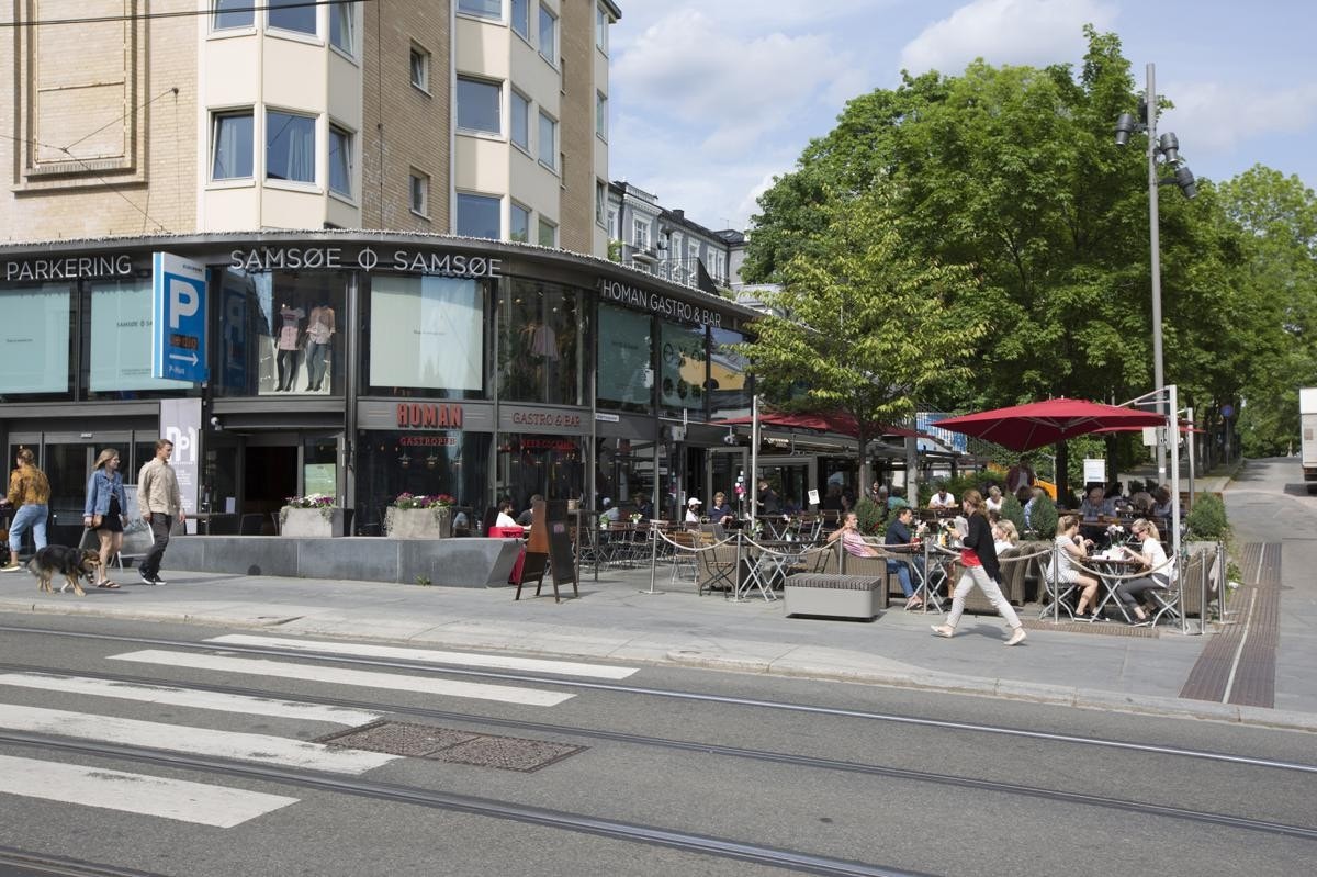 Kort avstand til utesteder... Galleribilde