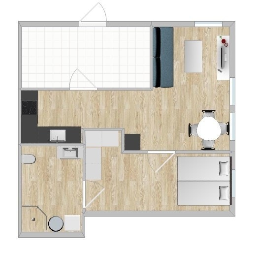 planløsning leilighet 1 Galleribilde