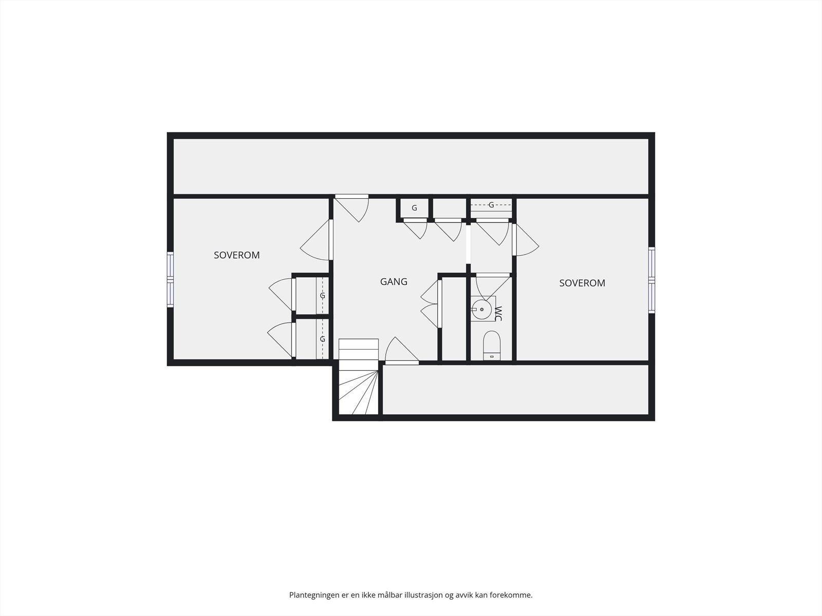 Plantegning 2. etasje. Galleribilde