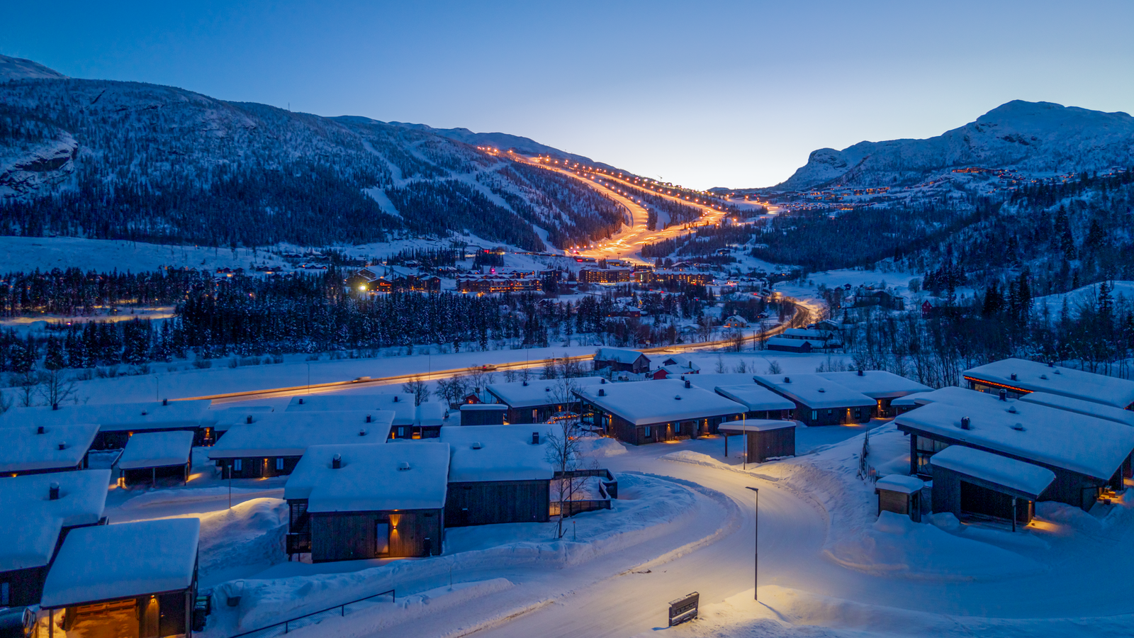 Fridalen er en perfekt kombinasjon av moderne komfort og nærhet til natur, ski og friluftsliv. Galleribilde
