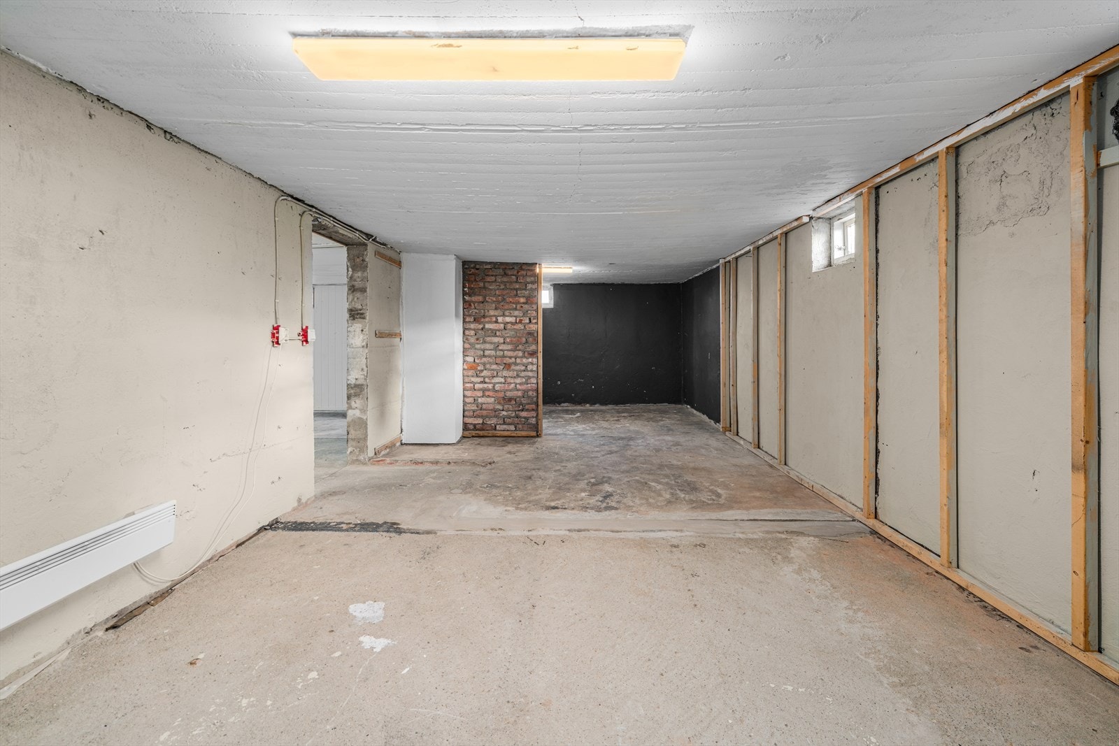 Kjeller har behov for oppussing da det ikke er ferdigstilt. Galleribilde